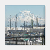 Tacoma, Washington Travel Foto Magnet (Vorne)