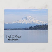 Tacoma, Washington und Mount Rainier Travel Postkarte (Vorderseite)
