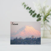 Tacoma, Washington und Mount Rainier Travel Postkarte (Stehend Vorderseite)