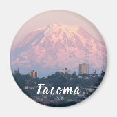 Tacoma, Washington und Rainier Magnet (Vorne)