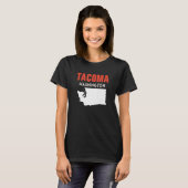 Tacoma Washington USA State America Travel Washing T-Shirt (Vorne ganz)