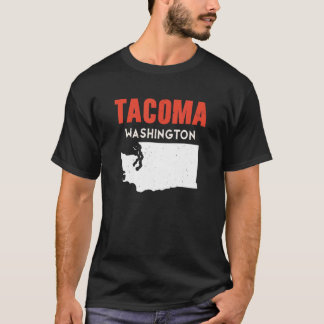 Tacoma Washington USA State America Travel Washing T-Shirt