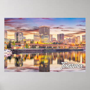 Tacoma, Washington, Vereinigte Staaten Poster