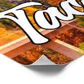 Tacoma, Washington, Vereinigte Staaten Poster (Ecke)