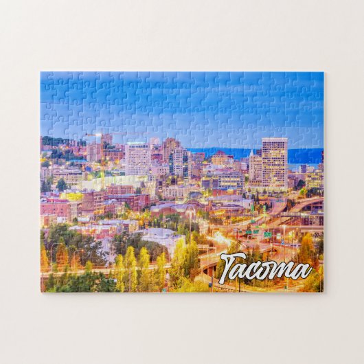 Tacoma, Washington, Vereinigte Staaten Puzzle (Horizontal)