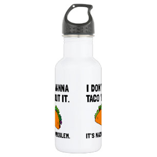 Taconacho-Problem Edelstahlflasche