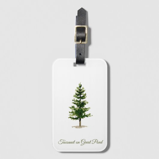 Taconnet Gepäckanhänger (Vorderseite Vertikal)