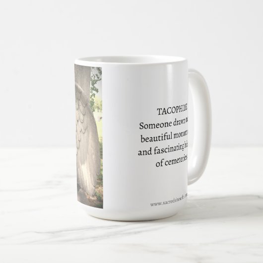 Tacophile / Friedhof Lovers Mug Kaffeetasse (VorderseiteRechts)
