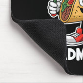 Tacos Badminton Taco Mexikanisches Essen Cinco De Mousepad (Ecke)