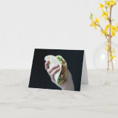 Tacos - besondere Anfrage Karte (Gelbe Blume)