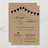 Tacos & Brews nach dem Empfang nur Entzug Einladung (Vorne/Hinten)