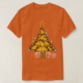 Tacos Christmas Tree Led Lights Cute Xmas Meican F T-Shirt (Design vorne)