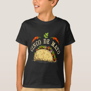 Tacos cinco de mayo für mexikanische Essen-Taco-Li T-Shirt