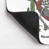 Tacos essen Hunde streicheln Mousepad (Ecke)