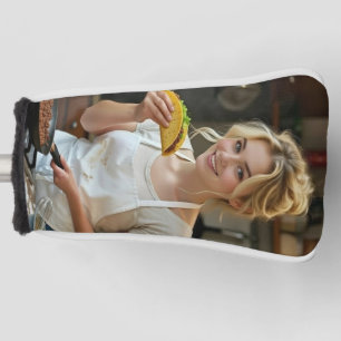 Tacos essend Foto personalisieren anpassen Golf Headcover