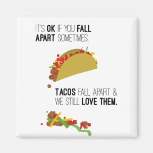 Tacos fallen auseinander magnet
