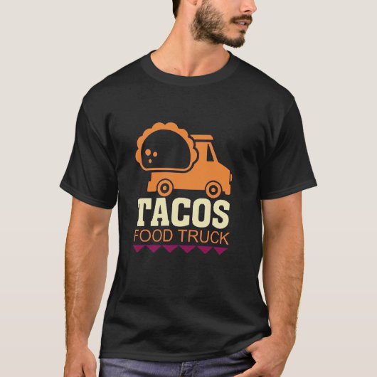 Tacos Food Truck T-Shirt (Vorderseite)