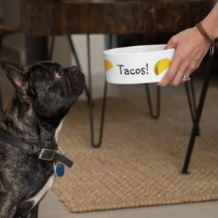 Tacos Funny Spaß Dog Pet Napf