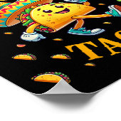 Tacos Funny Taco Wandern im Val Piora Poster (Ecke)