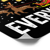 Tacos für alle Weihnachten Taco Funny Weihnachten Poster (Ecke)