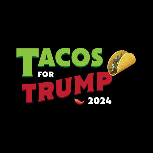 Tacos für Trump 2024 OFFIZIELLES T-SHIRT