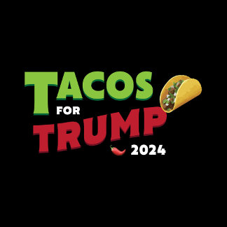 Tacos für Trump 2024 OFFIZIELLES T-SHIRT