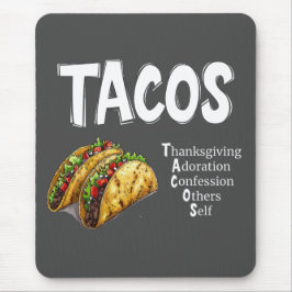 TACOS Gebet Mousepad