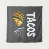 TACOS Gebet-Tapestry Wandteppich (Vorderseite (Horizontal))