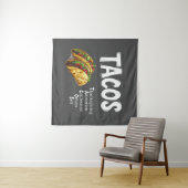 TACOS Gebet-Tapestry Wandteppich (Beispiel (Horizontal))