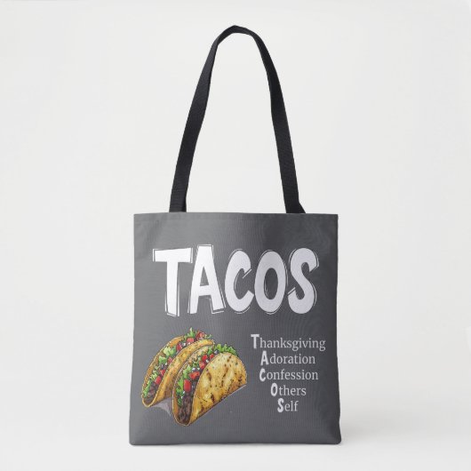 TACOS Gebet Tasche (Vorderseite)