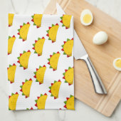 Tacos Geschirrtuch (Viertel Falte)