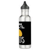 TACOS Ich bin hier nur für die Tacos Edelstahlflasche (Rechts)