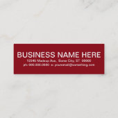 TACOS-Kundenanerkennung (Modquadrate) Treuekarte (Rückseite)