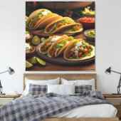 Tacos Leinwanddruck (Insitu (Schlafzimmer))