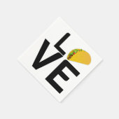 TACOS-LIEBE SERVIETTE (Ecke)