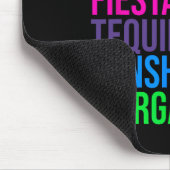 Tacos Limon Fiesta Tequila Mousepad (Ecke)
