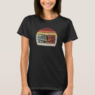 Tacos Lover Gift Retro gibt medizinischen Rat für T-Shirt