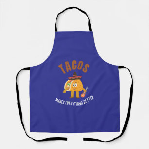 Tacos macht alles besser schürze
