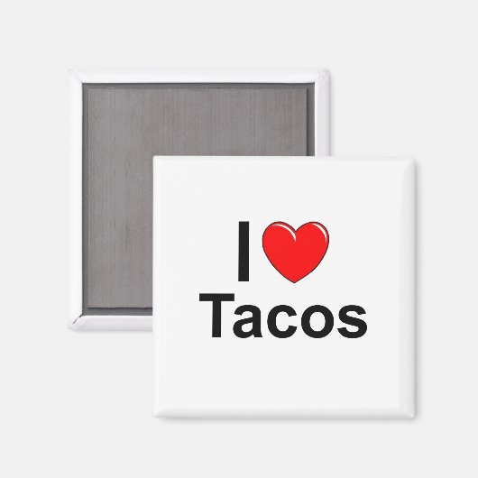 Tacos Magnet (Vorderseite/Rückseite)