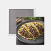 Tacos Magnet (Vorderseite/Rückseite)