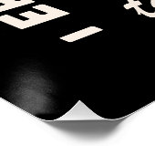 Tacos Mexican Food Liebhaber witzige Zitate Poster (Ecke)