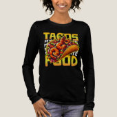 tacos my favorite food Tri-Blend shirt (Vorderseite)
