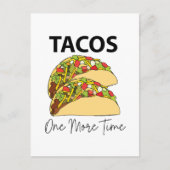 Tacos noch einmal mexikanisches Ernährungstadium Postkarte (Vorderseite)