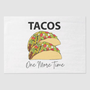 Tacos noch einmal mexikanisches Ernährungstadium Seidenpapier