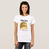 Tacos noch einmal mexikanisches Ernährungstadium T-Shirt (Vorne ganz)