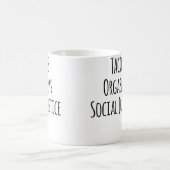 Tacos Orgasms Social Justice For Women Taco Lover Kaffeetasse (Mittel)