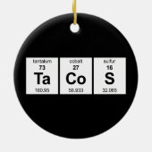 TaCoS-Periodensystem Keramik Ornament (Hinten)