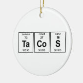 TaCoS-Periodensystem Keramik Ornament (Links)