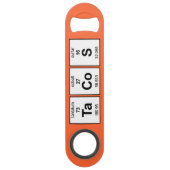 TaCoS-Periodensystem Speed Flaschenöffner (Rückseite)