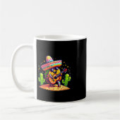 Tacos Playing Guitar Funny Cinco De Mayo Kaffeetasse (Links)